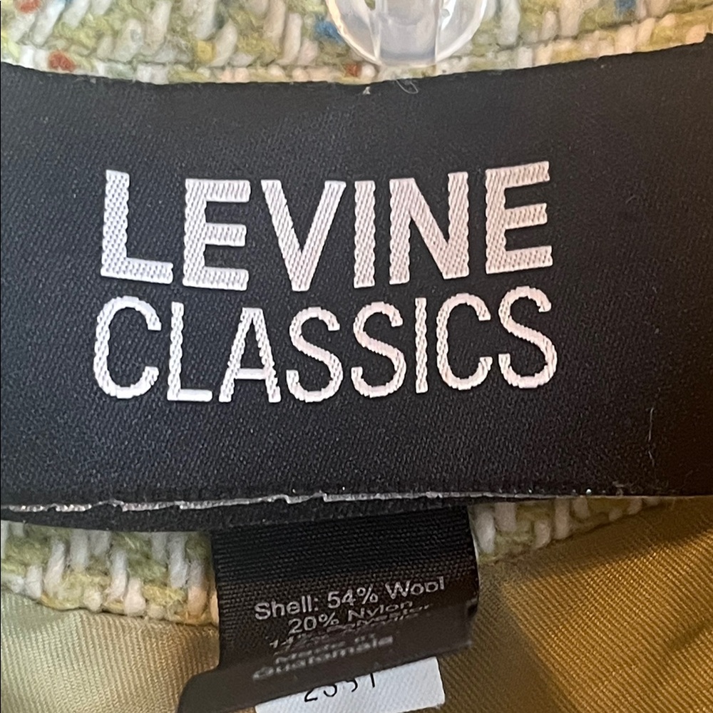 Levine Classics Herringbone Coat - image 3